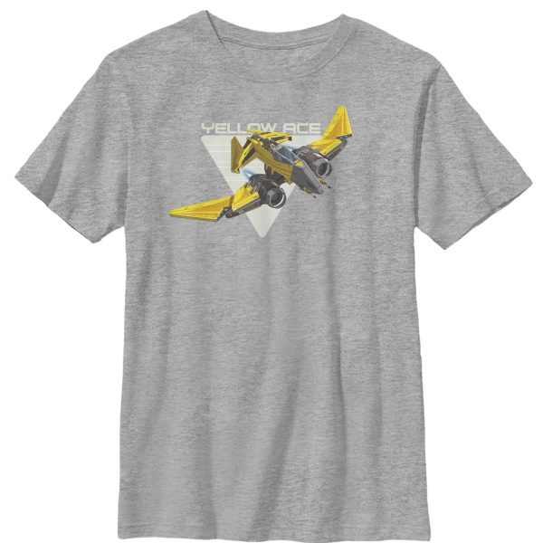 Boy_s Star Wars Resistance Yellow Ace Triangle T-Shirt