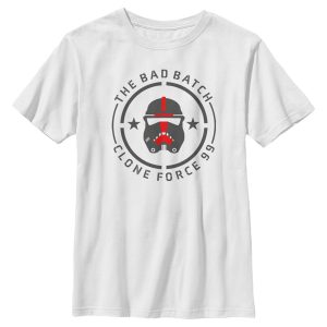 Boy_s Star Wars The Bad Batch Clone Force 99 Badge T-Shirt