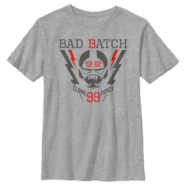 Boy_s Star Wars The Bad Batch Lightning Logo T-Shirt