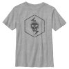 Boy_s Star Wars The Bad Batch Pixel Logo T-Shirt