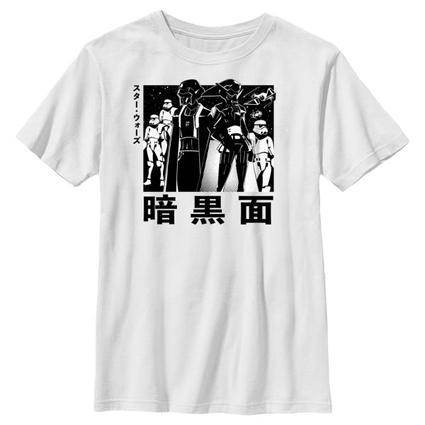 Boy_s Star Wars Visions Dark Side Anime T-Shirt