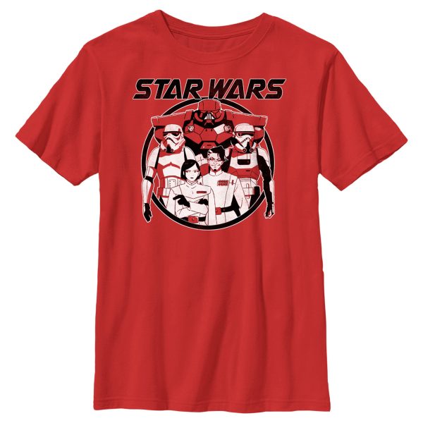 Boy_s Star Wars Visions Stormtroopers Anime T-Shirt