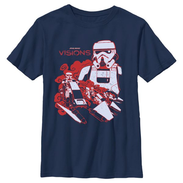 Boy_s Star Wars Visions Stormtroopers in Action T-Shirt