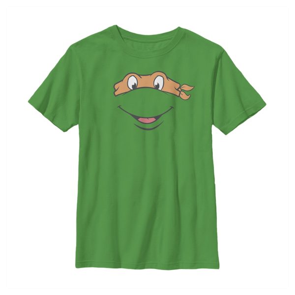 Boy_s Teenage Mutant Ninja Turtles Michelangelo Face T-Shirt