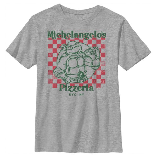 Boy_s Teenage Mutant Ninja Turtles Michelangelo_s Pizzeria T-Shirt