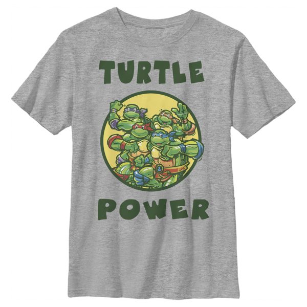 Boy_s Teenage Mutant Ninja Turtles Turtle Power Circle T-Shirt