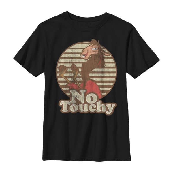 Boy_s The Emperor_s New Groove Kuzco No Touchy T-Shirt