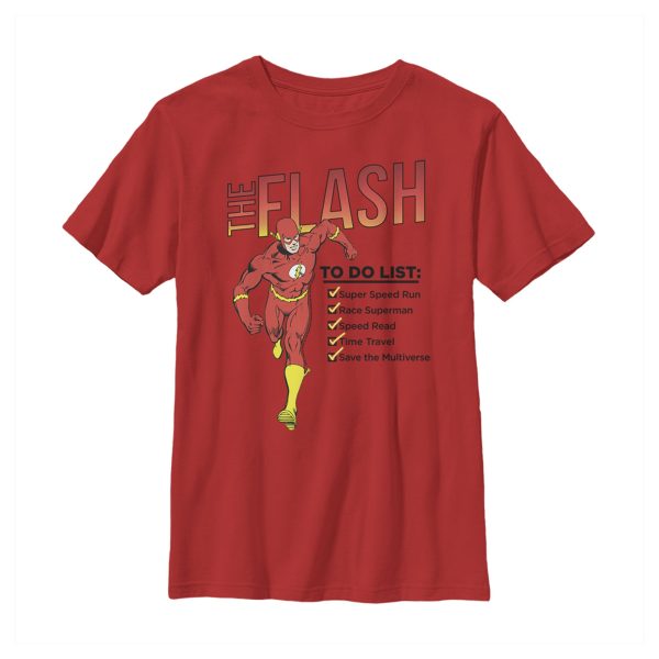 Boy_s The Flash To Do List T-Shirt