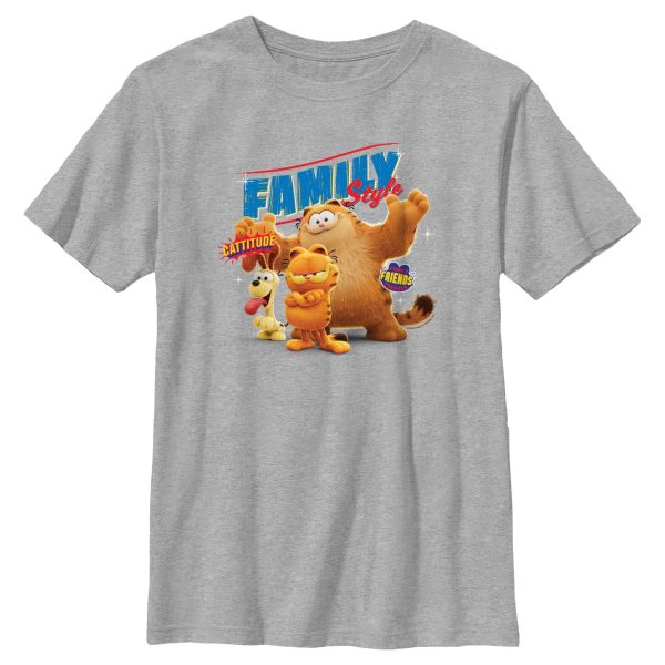 Boy_s The Garfield Movie Family Style T-Shirt