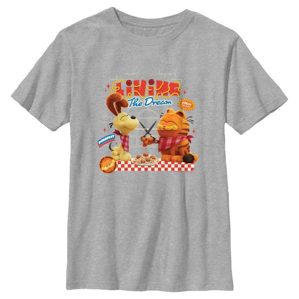 Boy_s The Garfield Movie Living the Dream T-Shirt