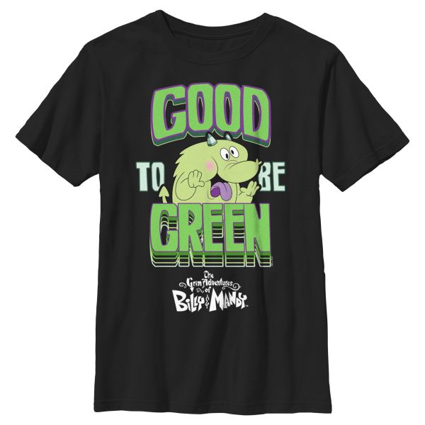 Boy_s The Grim Adventures of Billy & Mandy Good to Be Green T-Shirt