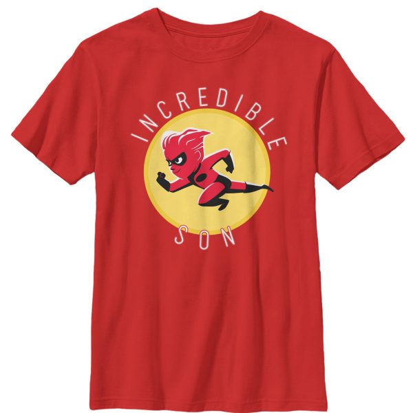 Boy_s The Incredibles 2 Dash Incredible Son Circle T-Shirt