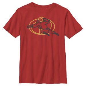 Boy_s The Incredibles 2 Flying Dad Logo T-Shirt