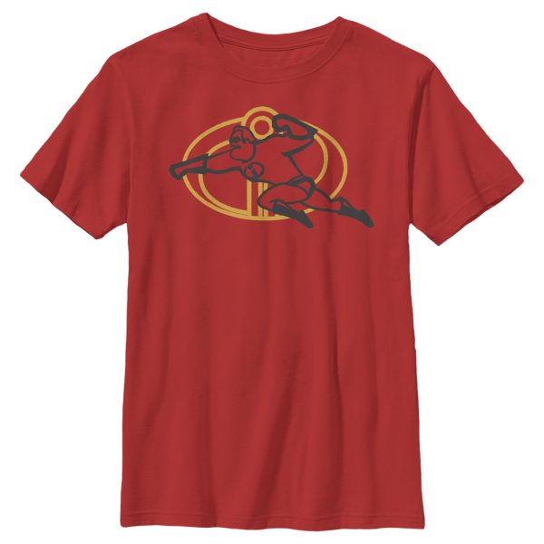 Boy_s The Incredibles 2 Flying Dad Logo T-Shirt