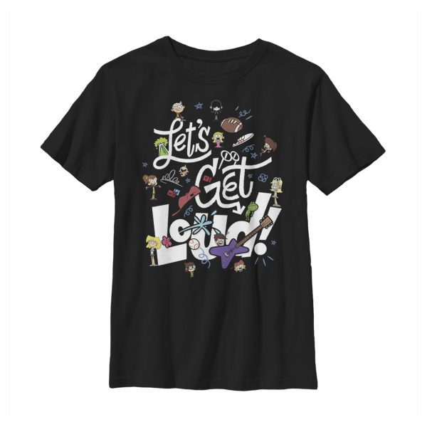 Boy_s The Loud House Let_s Get Loud Party T-Shirt