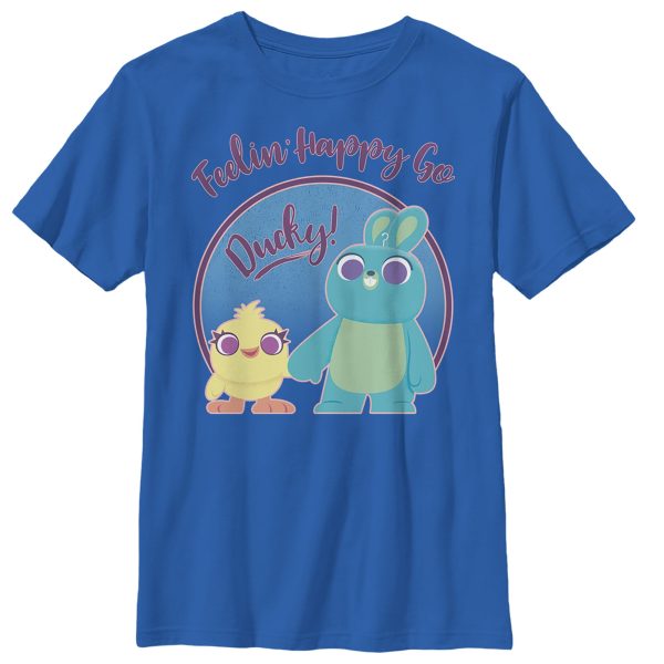 Boy_s Toy Story Ducky & Bunny Feelin_ Happy T-Shirt