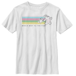 Boy_s Toy Story Ducky & Bunny Fun Rainbow Race T-Shirt
