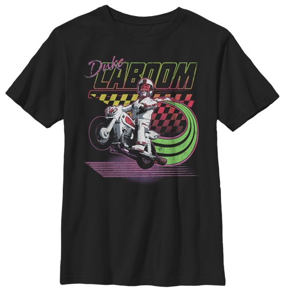 Boy_s Toy Story Duke Caboom Neon Race T-Shirt