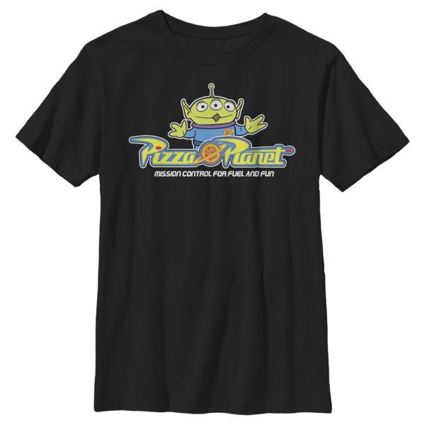 Boy_s Toy Story Pizza Planet Alien Slogan T-Shirt