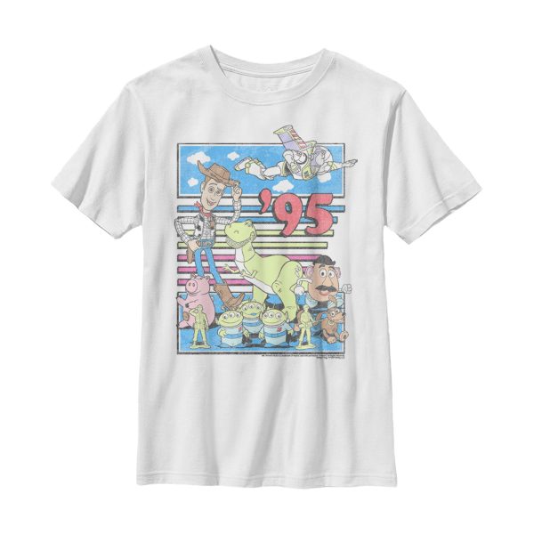 Boy_s Toy Story Retro Best Friend Toys T-Shirt