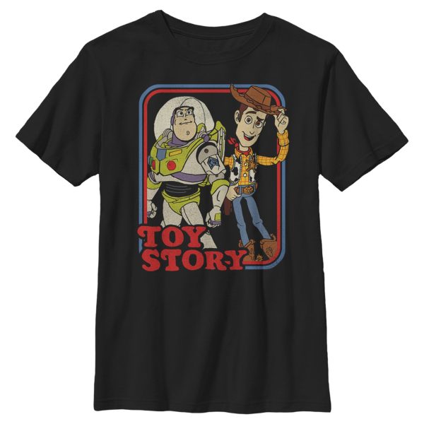 Boy_s Toy Story Retro Buddy Frame T-Shirt