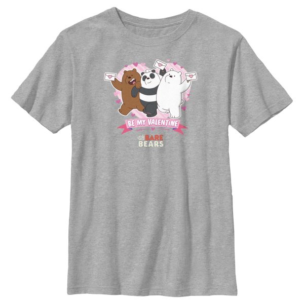 Boy_s We Bare Bears Be My Valentine T-Shirt