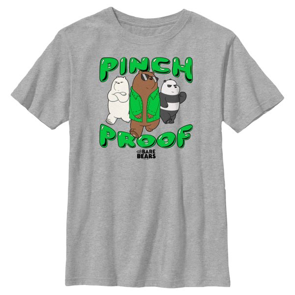 Boy_s We Bare Bears St. Patrick_s Day Pinch Proof T-Shirt