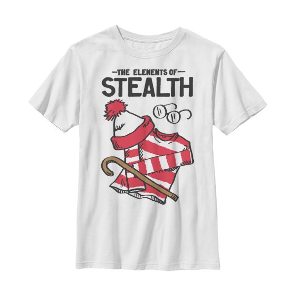 Boy_s Where_s Waldo Elements of Stealth T-Shirt