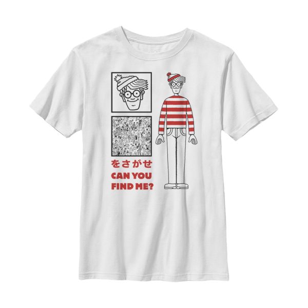 Boy_s Where_s Waldo Kanji Can You Find Me T-Shirt