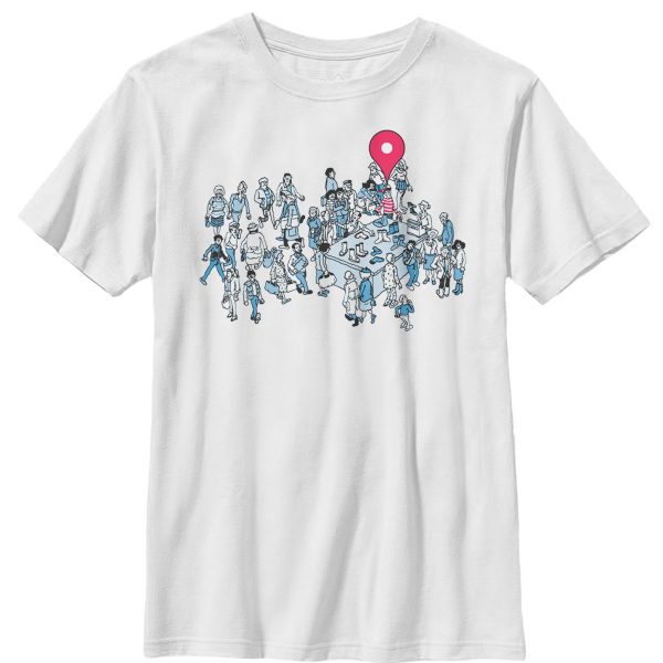 Boy_s Where_s Waldo Location Found T-Shirt