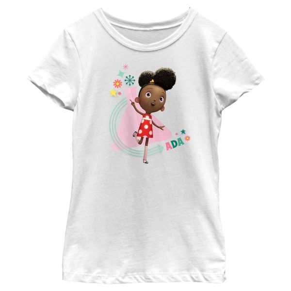 Girl_s Ada Twist, Scientist Pose T-Shirt