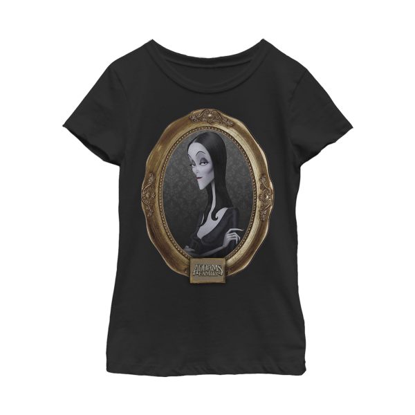 Girl_s Addams Family Morticia Classic Frame T-Shirt