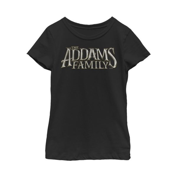 Girl_s Addams Family Movie Logo T-Shirt