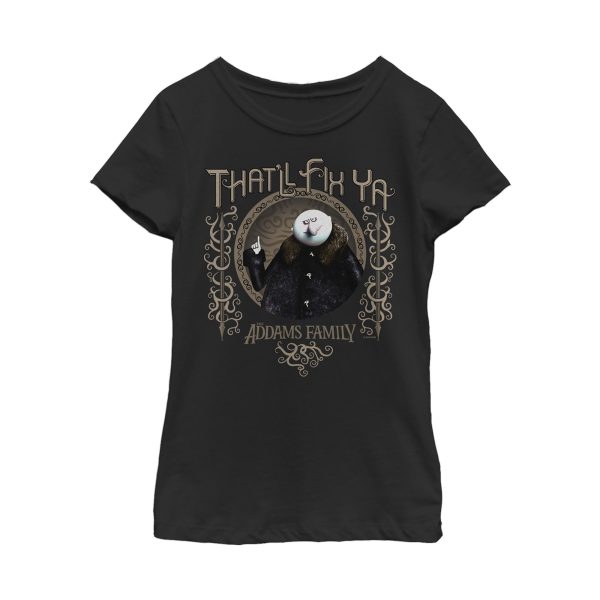 Girl_s Addams Family Uncle Fester That_ll Fix Ya T-Shirt