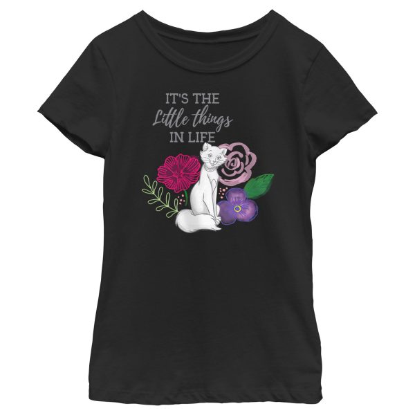 Girl_s Aristocats Duchess It’s the Little Things in Life T-Shirt