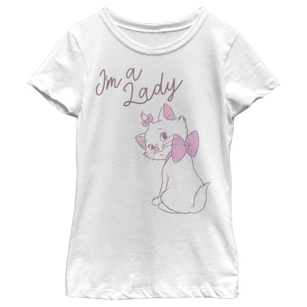 Girl_s Aristocats I_m a Lady T-Shirt