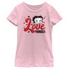 Girl_s Betty Boop Love Yourself T-Shirt