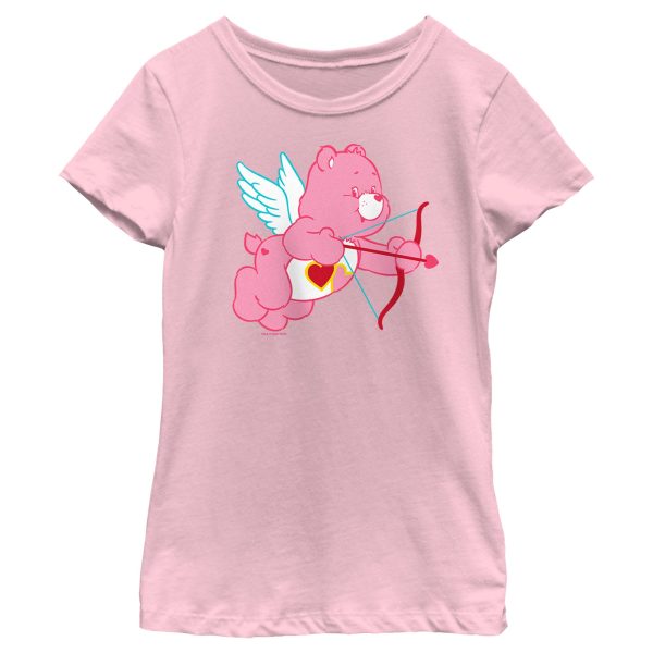 Girl_s Care Bears Valentine_s Day Love-a-Lot Bear Cupid T-Shirt