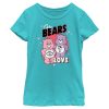 Girl_s Care Bears Valentine_s Day Love-a-Lot Bear and Share Bear Love T-Shirt