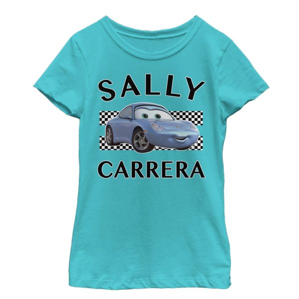 Girl_s Cars Sally Carrera Portrait T-Shirt