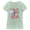 Girl_s Despicable Me Christmas Minions Have A Fluffy Day Unicorn T-Shirt