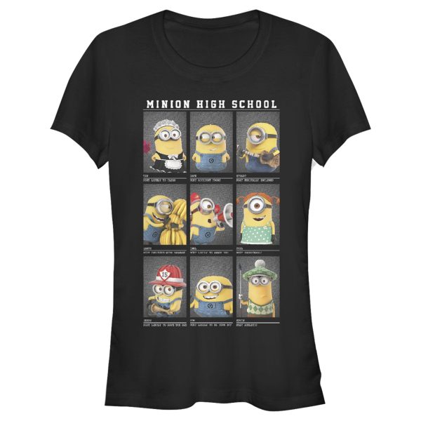 Girl_s Despicable Me Minion High School Yearbook T-Shirt