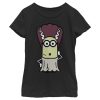 Girl_s Despicable Me Minions Bride Of Frankenstein Pose T-Shirt