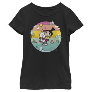 Girl_s Despicable Me Minions Fluffy Unicorns T-Shirt