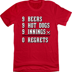 9-9-9 Challenge – Cincinnati Baseball Tee