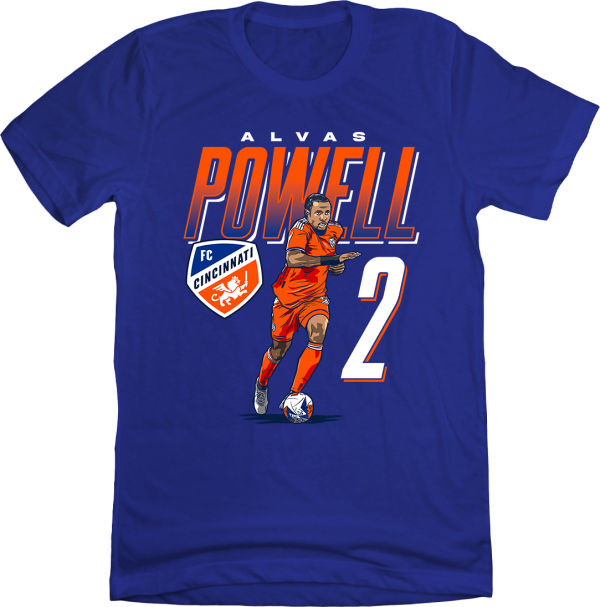 Alvas Powell Name Tee FC Cincinnati