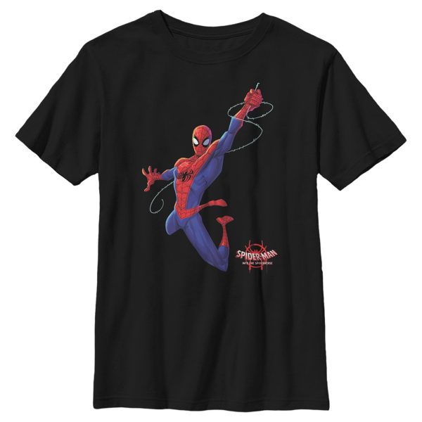 Boy_s Marvel Spider-Man Into the Spider-Verse Classic Swing T-Shirt