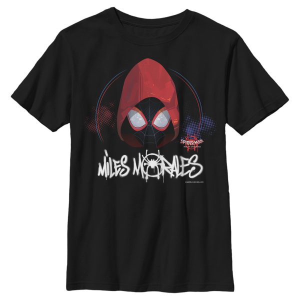 Boy_s Marvel Spider-Man Into the Spider-Verse Hooded Miles T-Shirt