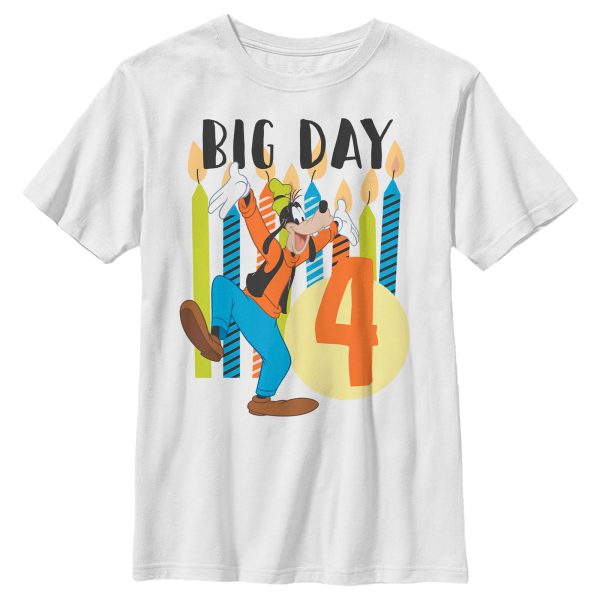 Boy_s Mickey & Friends Goofy 4th Big Day T-Shirt