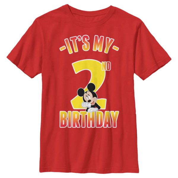 Boy_s Mickey & Friends It_s My 2nd Birthday T-Shirt